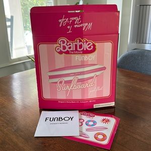 Funboy Barbie surfboard pool float.